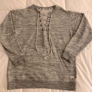 VS PINK knit v-neck top